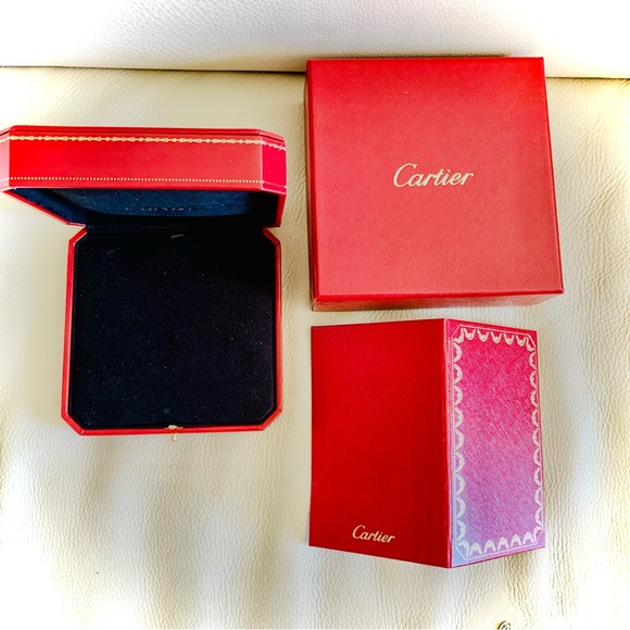 CARTIER D'AMOUR PENDANT, DIAMOND, SMALL MODEL white gold, necklace, authentic - Picture 4 of 8